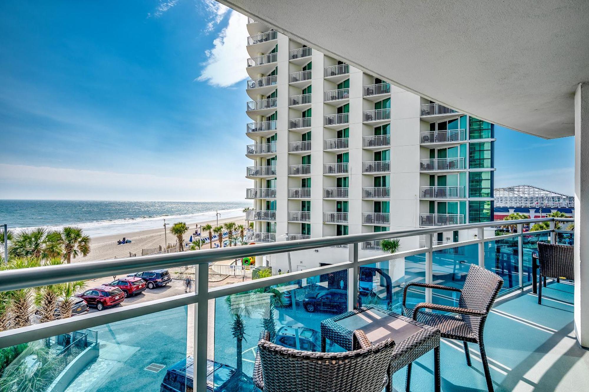 Panoramic Oceanfront Condo Oo 3Rd Floor شاطئ ميرتل المظهر الخارجي الصورة